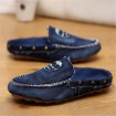 Men's Shoes Casual Canvas Clogs & Mules Black/Blue/Green  