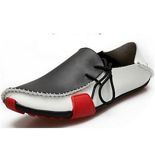 Outdoor / Office & Career / Party & Evening / big size / Casual Leather Loafers Black / Brown  