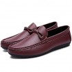 Office & Career / Casual Leather Loafers Black / Yellow / White / Burgundy  