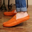 Men's Shoes Casual Clogs & Mules Green/White/Orange  