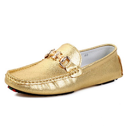 Synthetic Office & Career / Casual Loafers Office & Career / Casual Slip-on Silver / Gold  