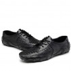 Men's Shoes Casual Leather Oxfords Black / Brown  