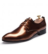 Men's Shoes Office & Career/Party & Evening/Wedding Fashion PU Leather Oxfords Shoes Multicolor 38-43  