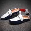 Men's Shoes Leather Outdoor / Office & Career / Casual Clogs & Mules Outdoor / Office & Career / Casual Black / Blue / Yellow  