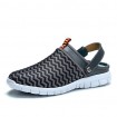 Men's Shoes Fabric Outdoor / Casual / Athletic Fashion Sneakers Outdoor / Casual / Athletic Black / Blue / Gray  