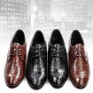 Men's Shoes Libo New Fashion Hot Sale Office & Career / Casual Leather Comfort Oxfords Black / Brown  