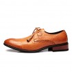 Men's Shoes Office & Career / Party & Evening / Casual Leather Oxfords Black / Brown  