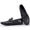 Casual   Leather Loafers Black / Brown  