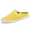 Men's Shoes Tulle Outdoor / Casual Clogs & Mules Outdoor / Casual Flat Heel Slip-on Black / Blue / Yellow / White / Gray  